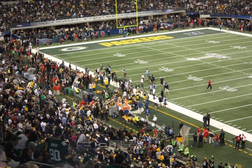 Cowboys Stadium - Packers Endzone