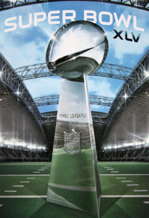 Super Bowl Ticket Closeup