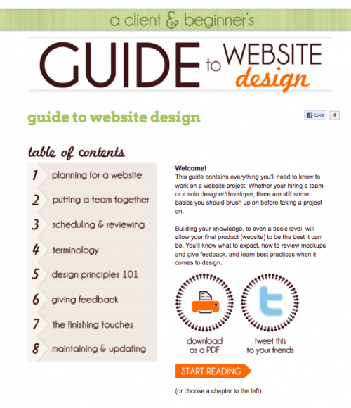 Guide to Website Design