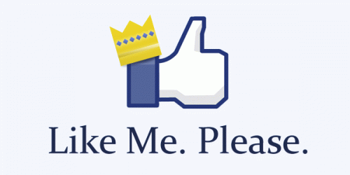 Facebook Like Queen