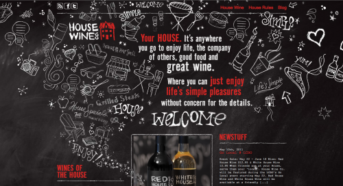 House Wine Co. Website Design
