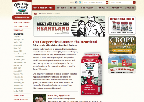 Organic Valley Local Farmers Integration