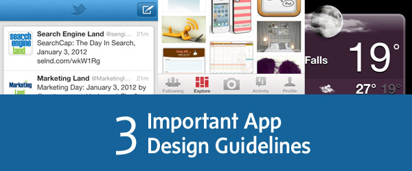App Design Guidelines