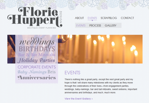 Florie Huppert Product Page