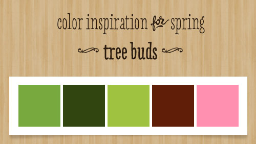 Tree Buds - Color Inspiration