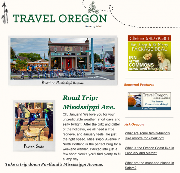 Travel Example Example Oregon